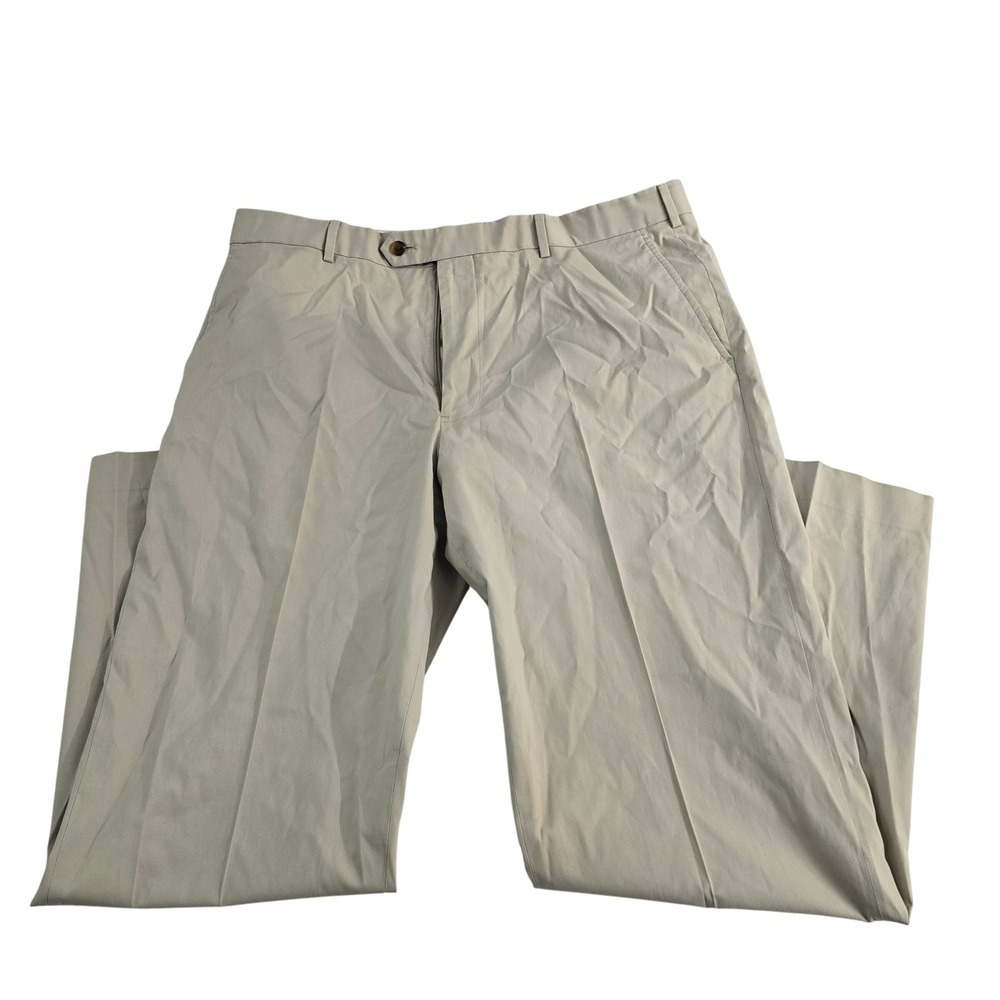Brooks Brothers 346 Madison Fit‎ Men's Khaki Dress Pants Size fit 38x31